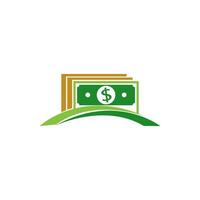 Cash logo icon design vector illustration