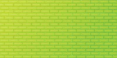 Abstract background green brick wall surface texture wallpaper backdrop template pattern vector and illustration