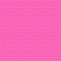 Pink texture brick wall architecture abstract background wallpaper pattern seamless vector illustration