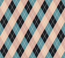 Argyle Pattern vector ,Fabric texture background