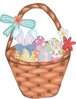 Easter Element Set Graphic vector