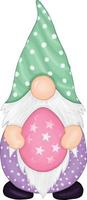 Easter Gnome Element vector