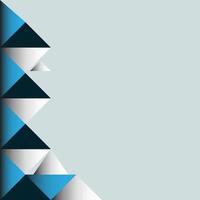 Vector of modern abstract triangular background