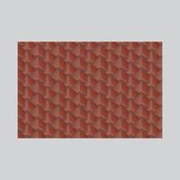 The red 3D box pattern vector