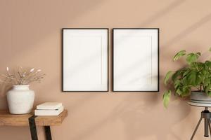 Frame mockup design photo