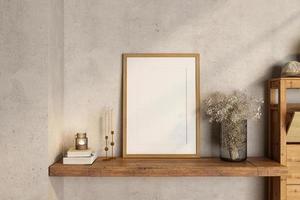 Frame mockup design photo