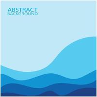 Abstract Water wave design background vector