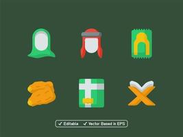 Ramadhan and Islam icon pack vector