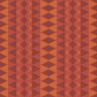 Ethnic vintage Morocco red color aztec rhombus triangle shape seamless pattern background. vector