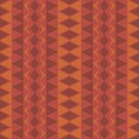 Ethnic vintage Morocco red color aztec rhombus triangle shape seamless pattern background. vector