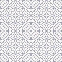 Light blue color simple geometric floral shape. Ethnic Peranakan seamless pattern background. Use for fabric, textile, interior decoration elements, upholstery, wrapping. vector