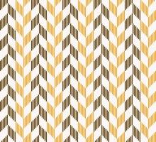 Modern herringbone chevron pattern from small line shape brown yellow color seamless background. Use for fabric, textile, wrapping, packaging, upholstery, interior decoration elements. vector