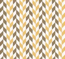 Modern herringbone chevron pattern from small line shape brown yellow color seamless background. Use for fabric, textile, wrapping, packaging, upholstery, interior decoration elements. vector