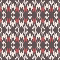 Native aztec chevron geometric shape seamless background. Ethnic tribal red-brown-cream color pattern design. Use for fabric, textile, interior decoration elements, upholstery, wrapping. vector