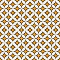 Geometric star grid circle shape brown yellow gold color seamless pattern background. Batik pattern. Use for fabric, textile, interior decoration elements, upholstery, packaging, wrapping.