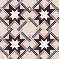 estrella geométrica abstracta cuadrada forma superpuesta fondo transparente. diseño étnico islámico, persa, marroquí. uso para telas, textiles, elementos de decoración de interiores, envoltura.