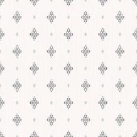 Ethnic small geometric shape grid seamless pattern on white texture background. Minimalist and modern vintage style. Use for fabric, textile, interior decoration elements, upholstery, wrapping. vector