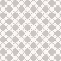 fondo de patrón sin costuras de forma geométrica de círculo pequeño aleatorio de color gris crema moderno. uso para telas, textiles, elementos de decoración de interiores, tapicería, envoltura. vector