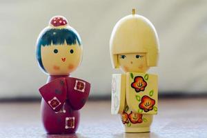 Cute Japanese dolls photo