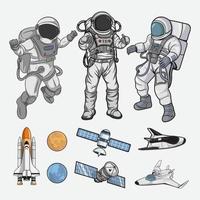 Space  collection vector