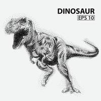 dinosaurio eps10 vector