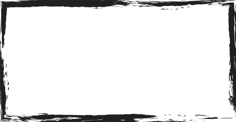 Panoramic grunge background black and white frames - Vector