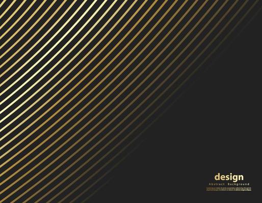 Gold wave line background