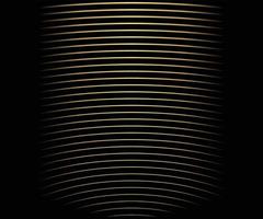 Gold luxurious circle pattern with golden wave lines over. Abstract background, vector illustration