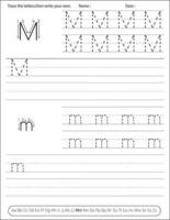 Alphabet Handwriting practice Worksheet. Alphabet activity for pre schoolers and kindergarten. English activity for kids vector