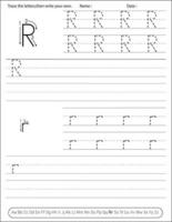 Alphabet Handwriting practice Worksheet. Alphabet activity for pre schoolers and kindergarten. English activity for kids vector