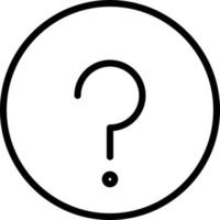 Question Isolated Vector icon which can easily modify or edit