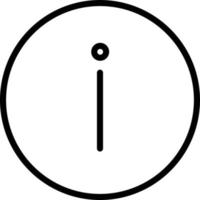 Information Isolated Vector icon which can easily modify or edit
