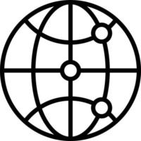 Global networking Isolated Vector icon which can easily modify or edit