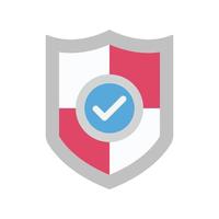 Secure Shield Vector icon which is suitable for commercial work and easily modify or edit it