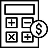 Calculator Isolated Vector icon which can easily modify or edit