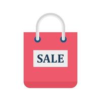 Sale bag Vector icon which is suitable for commercial work and easily modify or edit it