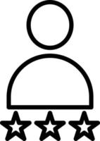 Customer rating Isolated Vector icon which can easily modify or edit