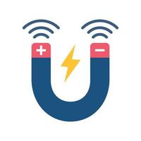 Magnet Vector icon which is suitable for commercial work and easily modify or edit it