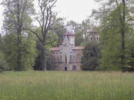 Castello di Miradolo castle in Piedmont Italy photo