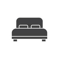 bed for website graphic resource, presentation, symbol vector