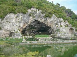 Ruins of Villa Tiberio in Sperlonga photo