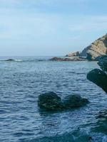 View of the sea at Lampianu, Sardinia, Italy photo