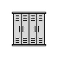 locker for website graphic resource, presentation, symbol vector