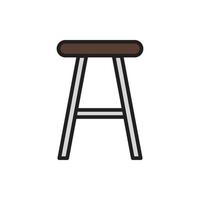 chair for website graphic resource, presentation, symbol vector