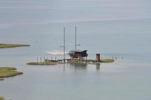 Aerial view of Torcello, Venice photo