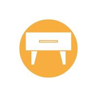 cupboard wardrobe for website graphic resource, presentation, symbol vector
