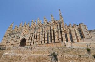 St Mary cathedral in Palma De Mallorca photo