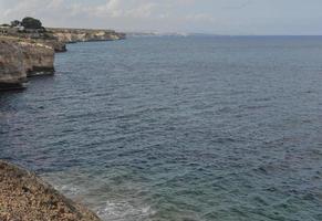 Cala Domingo beach in Majorca photo