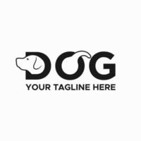 Dog Logo Sign Design vector