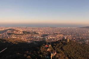 Hills in Barcelona photo